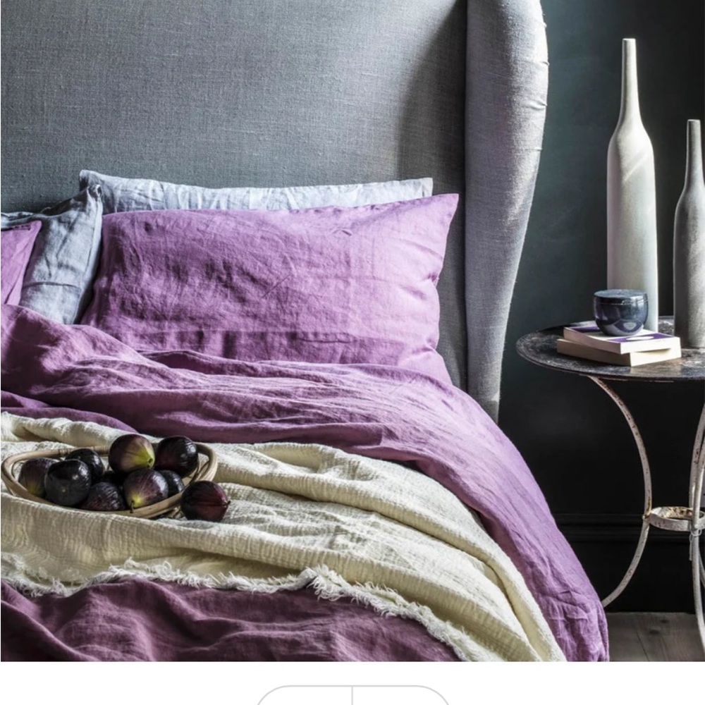 PIGLET IN BED 100% LINEN KING DUVET COVER